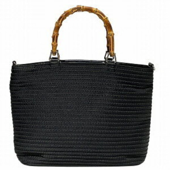 Gucci Bamboo Tote Handbag Bag - Picture 1 of 8